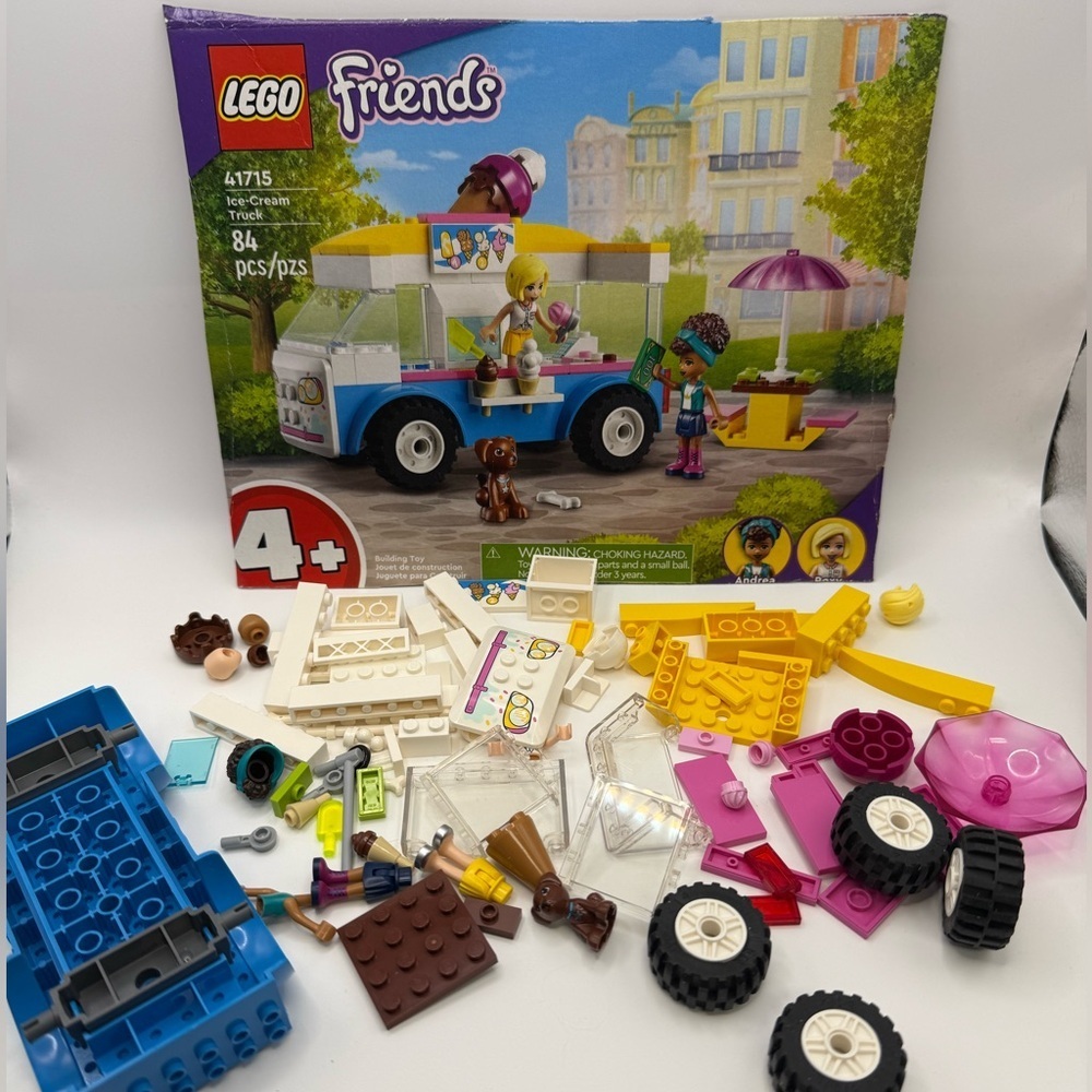 LEGO Friends Ice-Cream Truck 41715 Building Toy Set - Picture 1 of 4